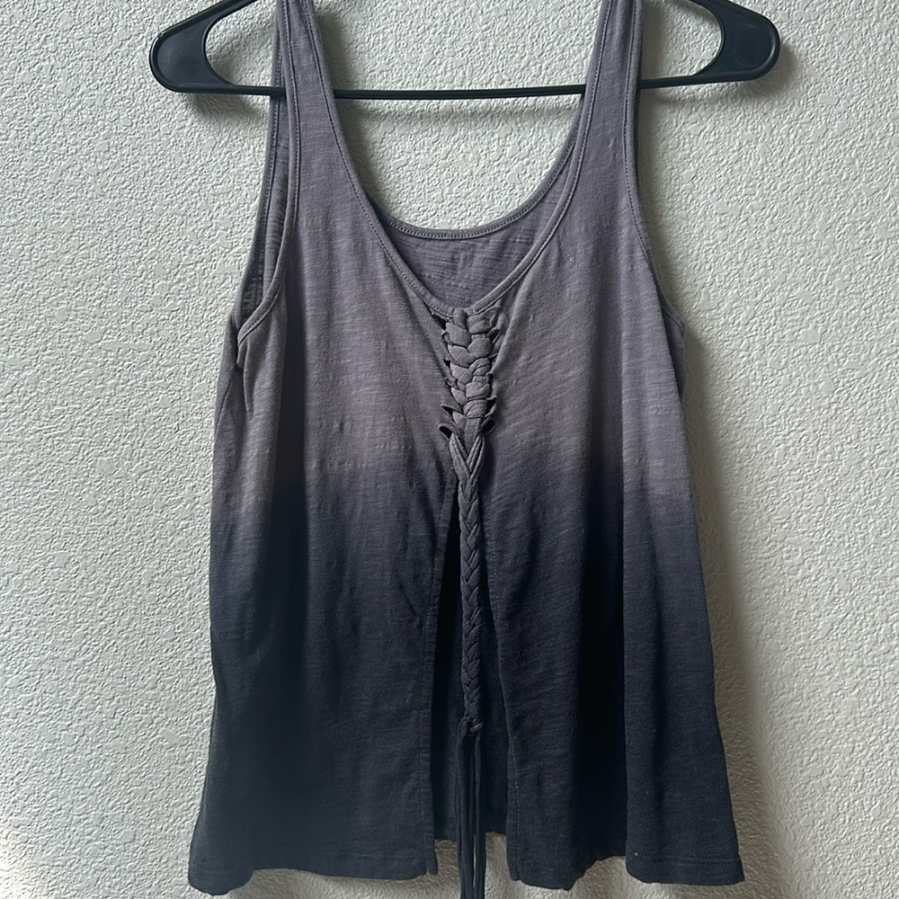 Adam Levine Small Open Back Braided Tank Top